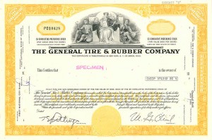 General Tire and Rubber Co. - Specimen Stock Certificate